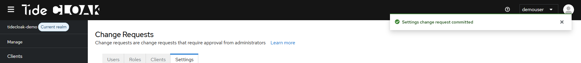 Offboarding confirmation
